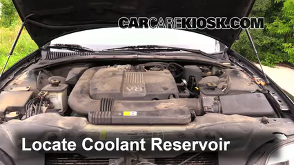 2002 Lincoln LS 3.9L V8 Coolant (Antifreeze) Check Coolant Level